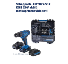 Scheppach - C-dtb74/2-x - 2 Akülü Matkap/tornavida Seti
